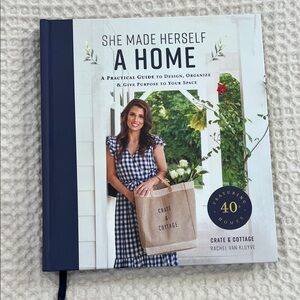 She Made Herself a Home: A Practical Guide to Design by - Navy and White